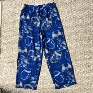 Fleece pjs pants sz 6/7 unisex